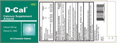 D-cal_60 Chewable Tab_hauppauge.jpg (D Cal 60 Chewable Tab Hauppauge (r1014))